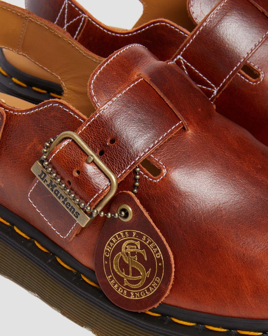 Mulas Dr Martens Jorge Made in England Classic Leather Slingback Mujer Marrones | 48529647