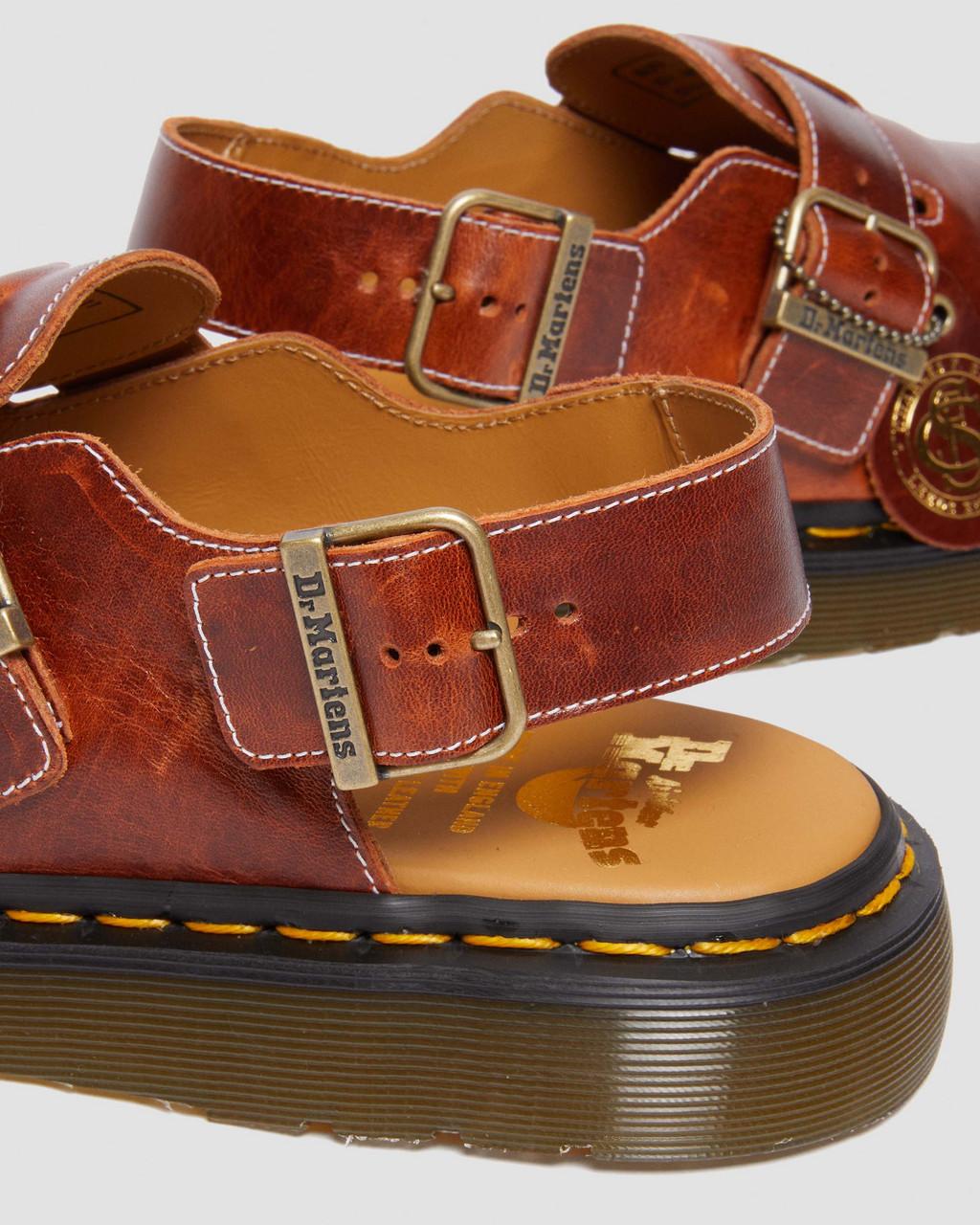Mulas Dr Martens Jorge Made in England Classic Leather Slingback Mujer Marrones | 48529647