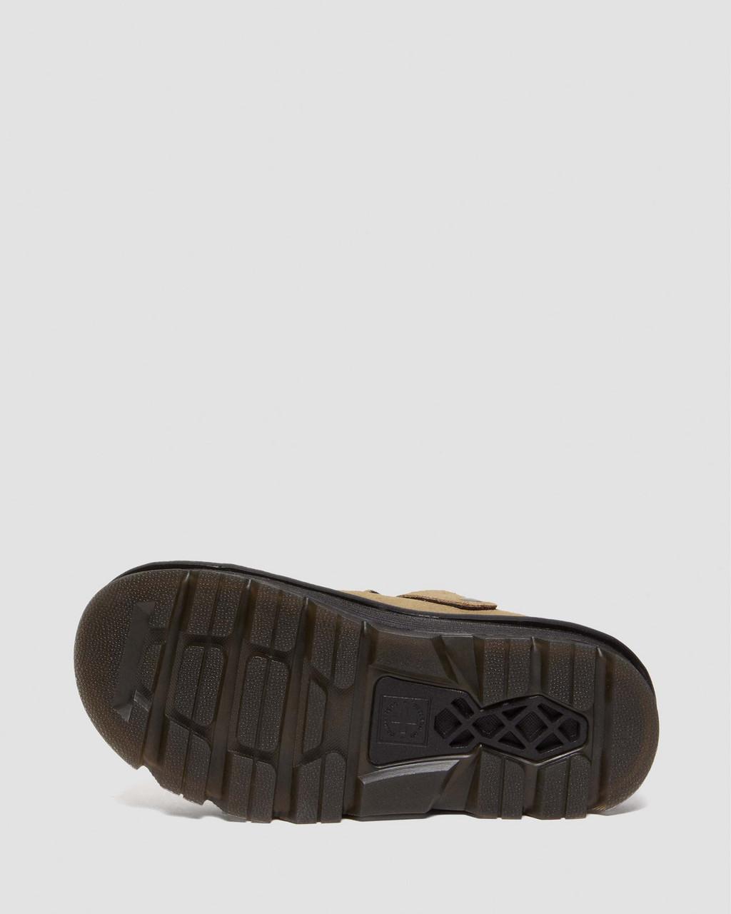 Mulas Dr Martens Zebzag Suede Slingback Platform Mujer Marrones | 24239444