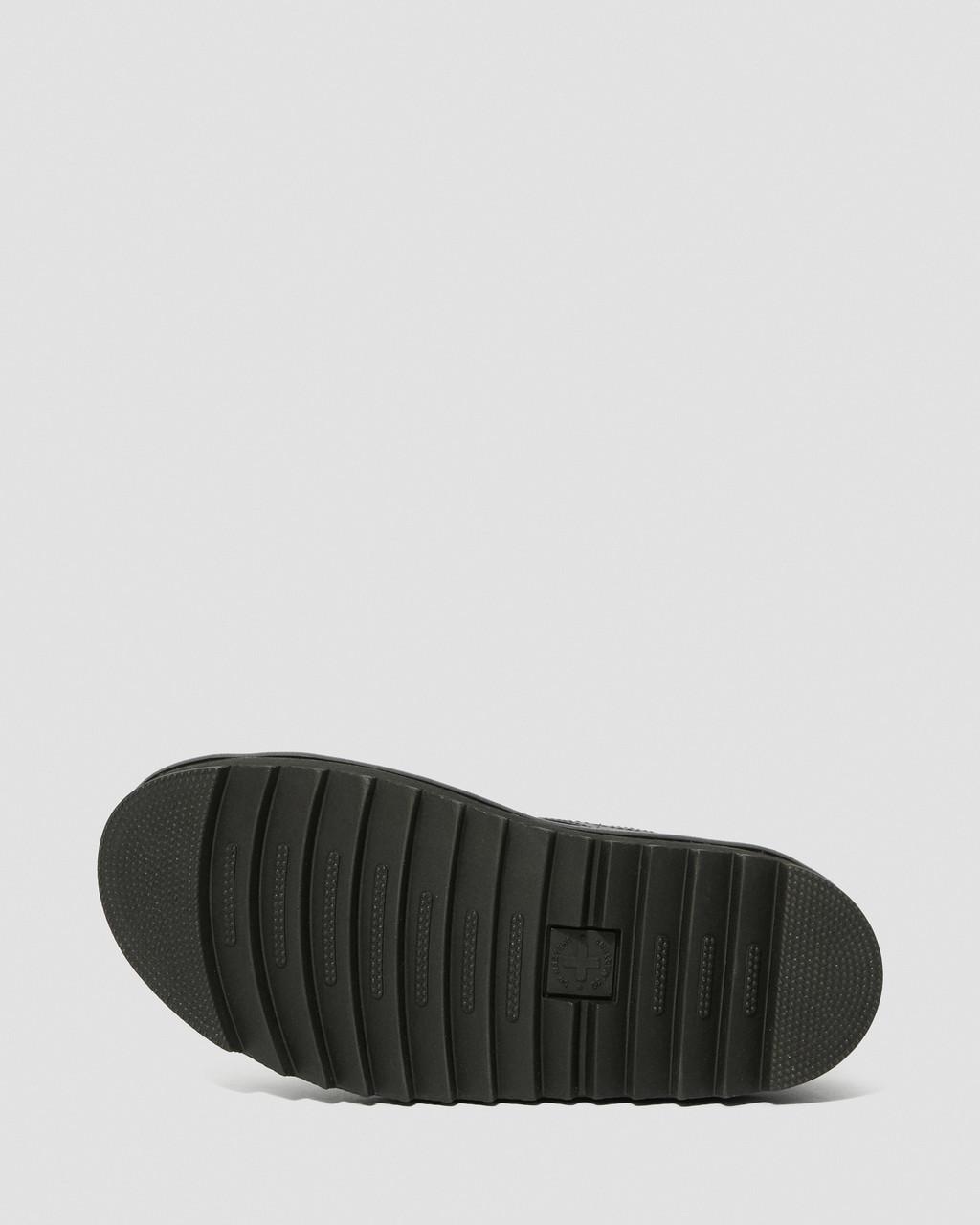 Sandalias Dr Martens Voss Leather Strap Mujer Negras | 30400861