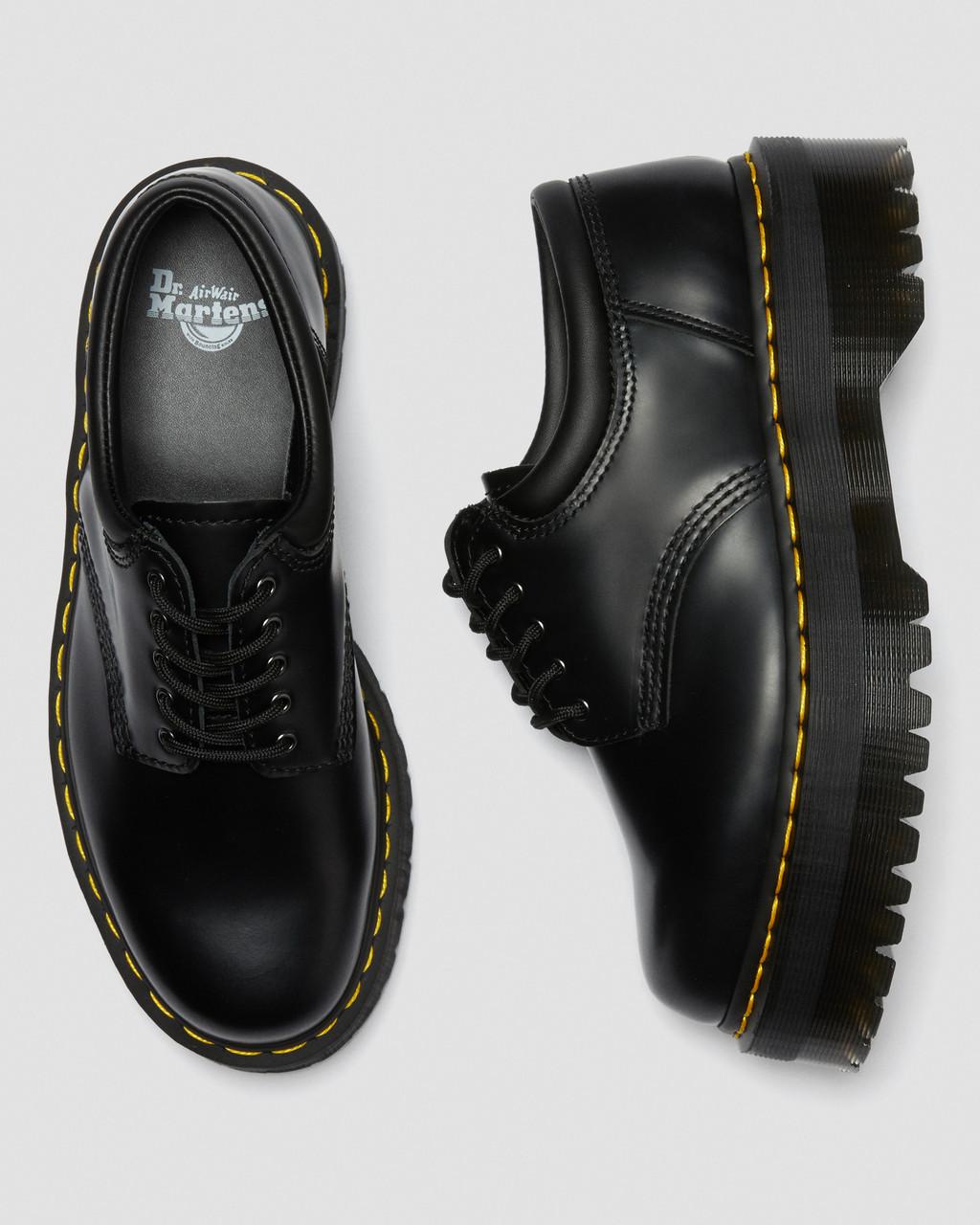 Zapatos Casuales Dr Martens 8053 Leather Platform Mujer Negras | 66074711