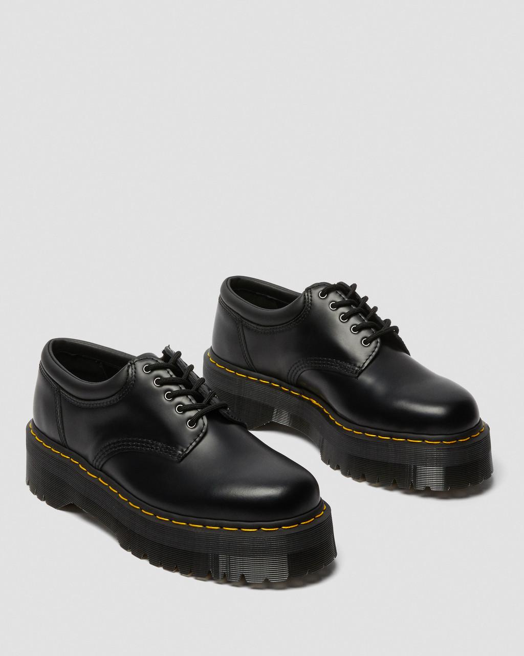 Zapatos Casuales Dr Martens 8053 Leather Platform Mujer Negras | 66074711