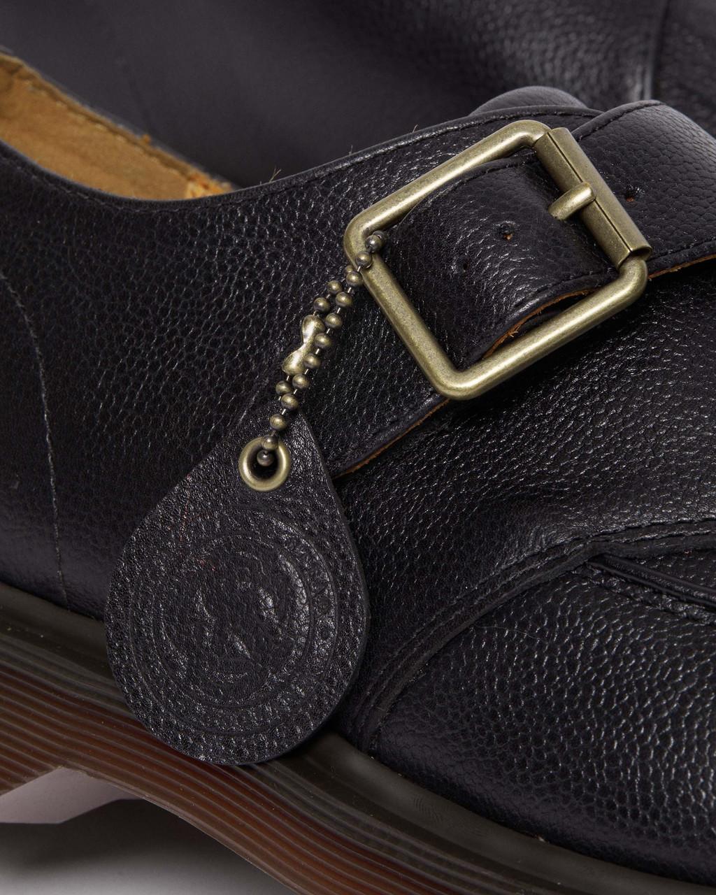 Zapatos Creepers Dr Martens Ramsey Westminster Leather Buckle Mujer Negras | 73078838