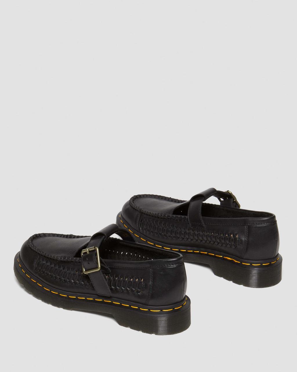 Zapatos Mary Jane Dr Martens Adrian T-Bar Leather Hombre Negras | 99402952