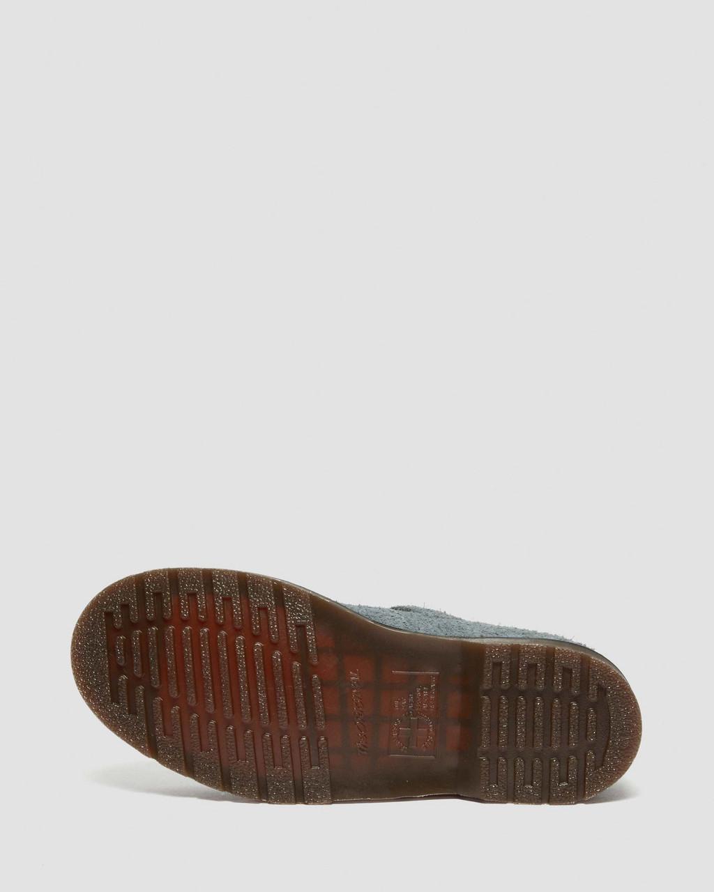 Zapatos Mary Jane Dr Martens T-Bar Suede Mujer Gris | 18728185
