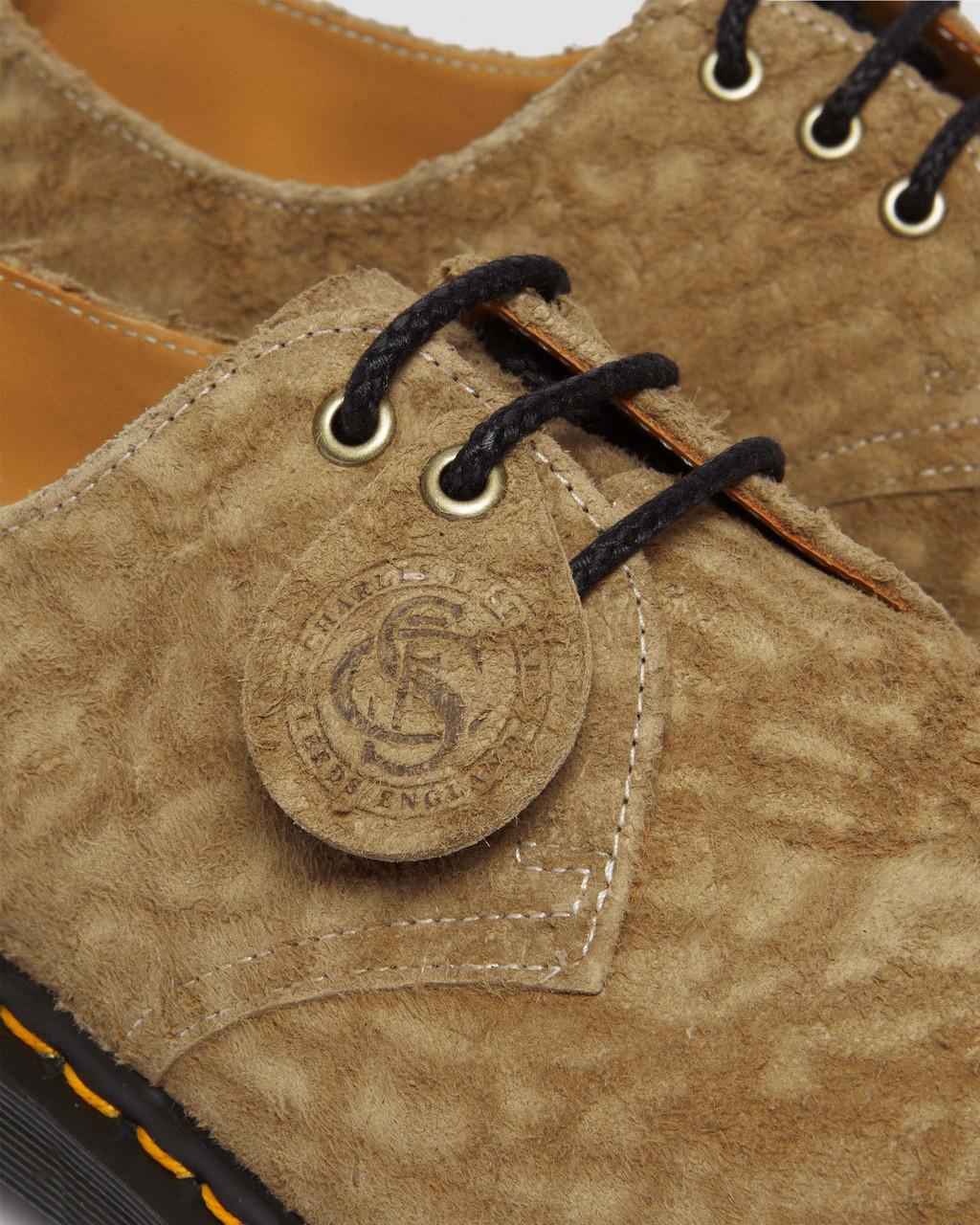 Zapatos Oxford Dr Martens 1461 Bex Made in England Emboss Suede Hombre Marrones | 36348105