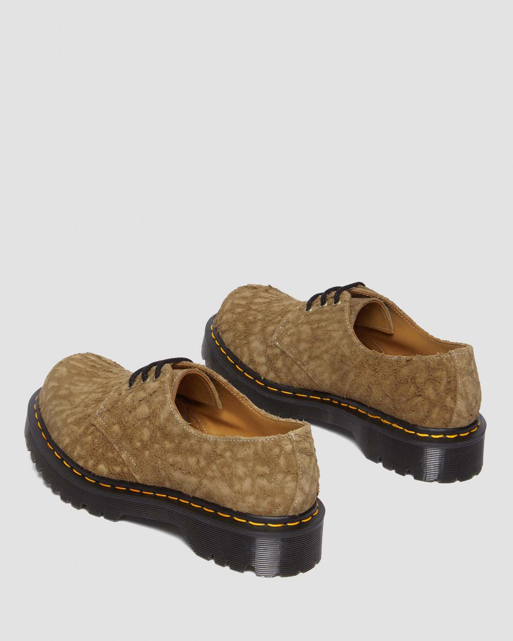 Zapatos Oxford Dr Martens 1461 Bex Made in England Emboss Suede Hombre Marrones | 36348105
