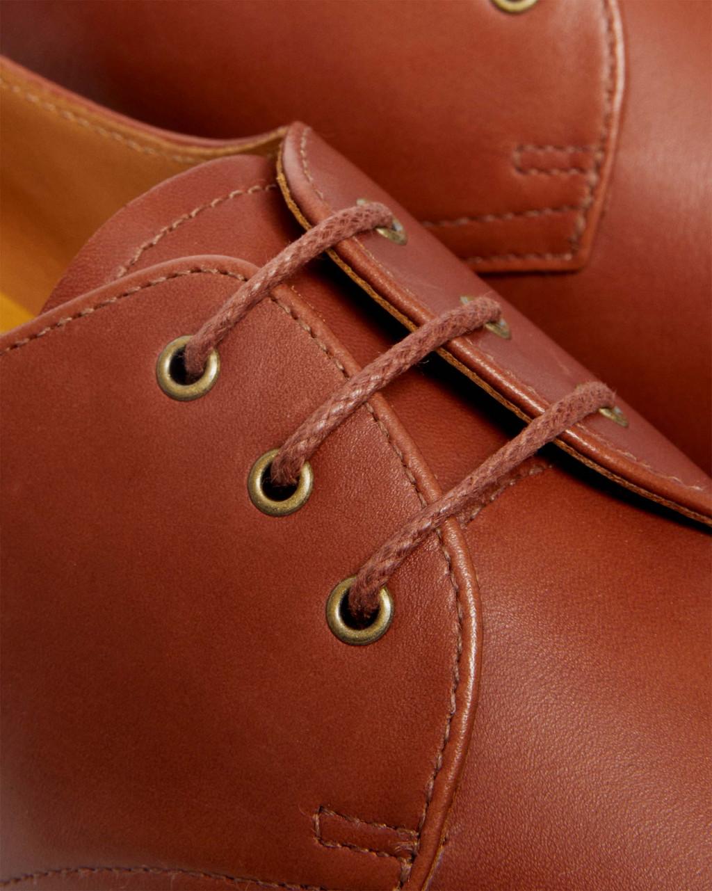 Zapatos Oxford Dr Martens 1461 Carrara Leather Hombre Marrones | 69928089