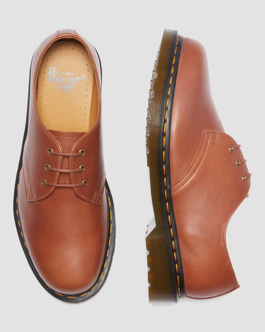 Zapatos Oxford Dr Martens 1461 Carrara Leather Hombre Marrones | 69928089