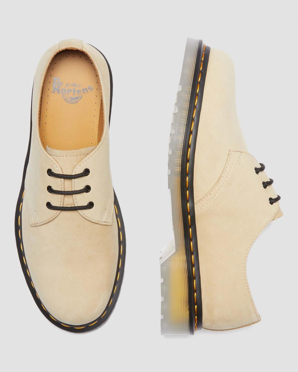Zapatos Oxford Dr Martens 1461 Iced II Buttersoft Leather Mujer Beige | 28820934