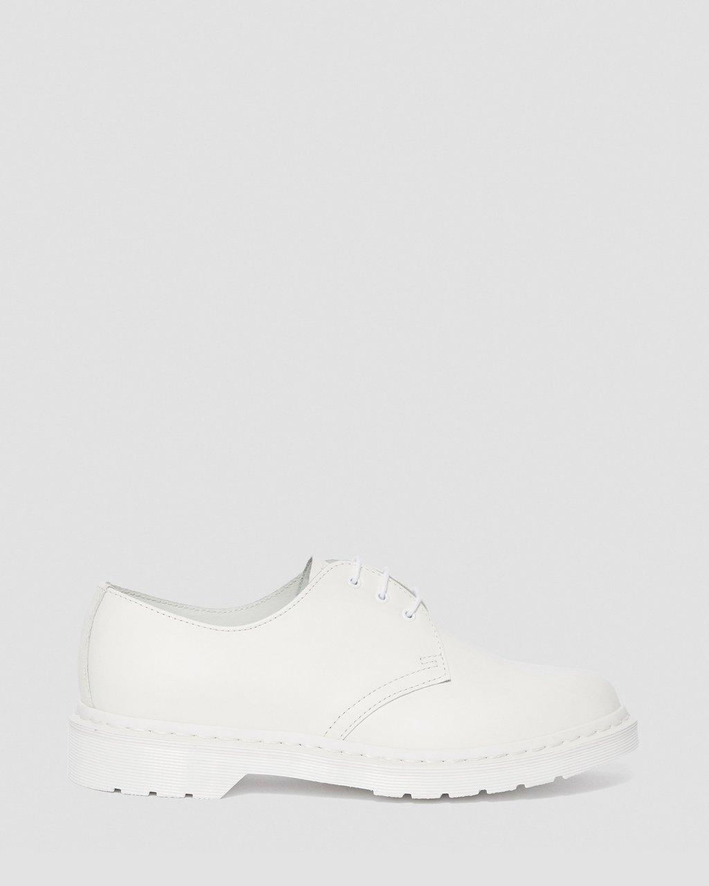 Zapatos Oxford Dr Martens 1461 Mono Smooth Leather Hombre Blancas | 16354130