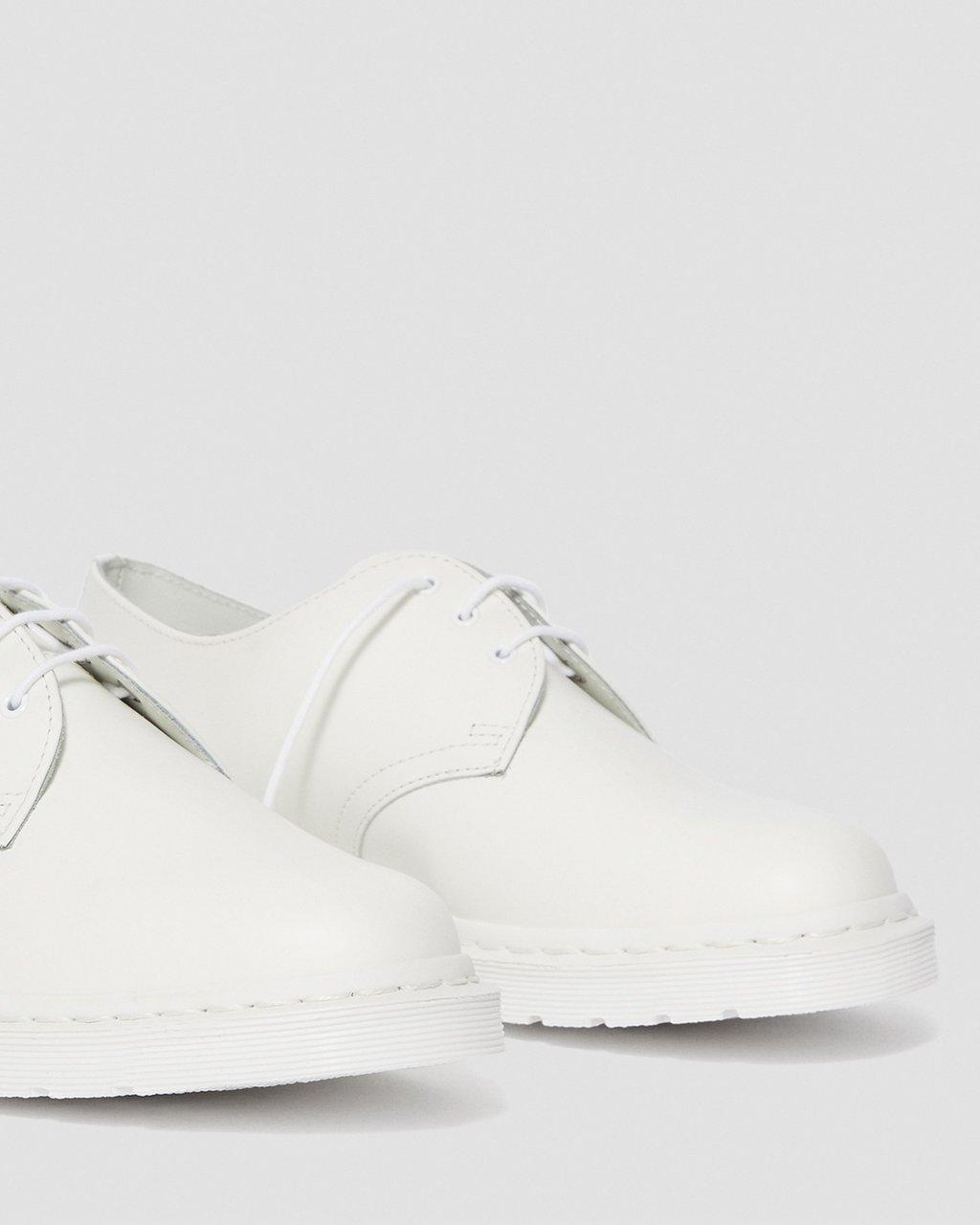 Zapatos Oxford Dr Martens 1461 Mono Smooth Leather Hombre Blancas | 16354130