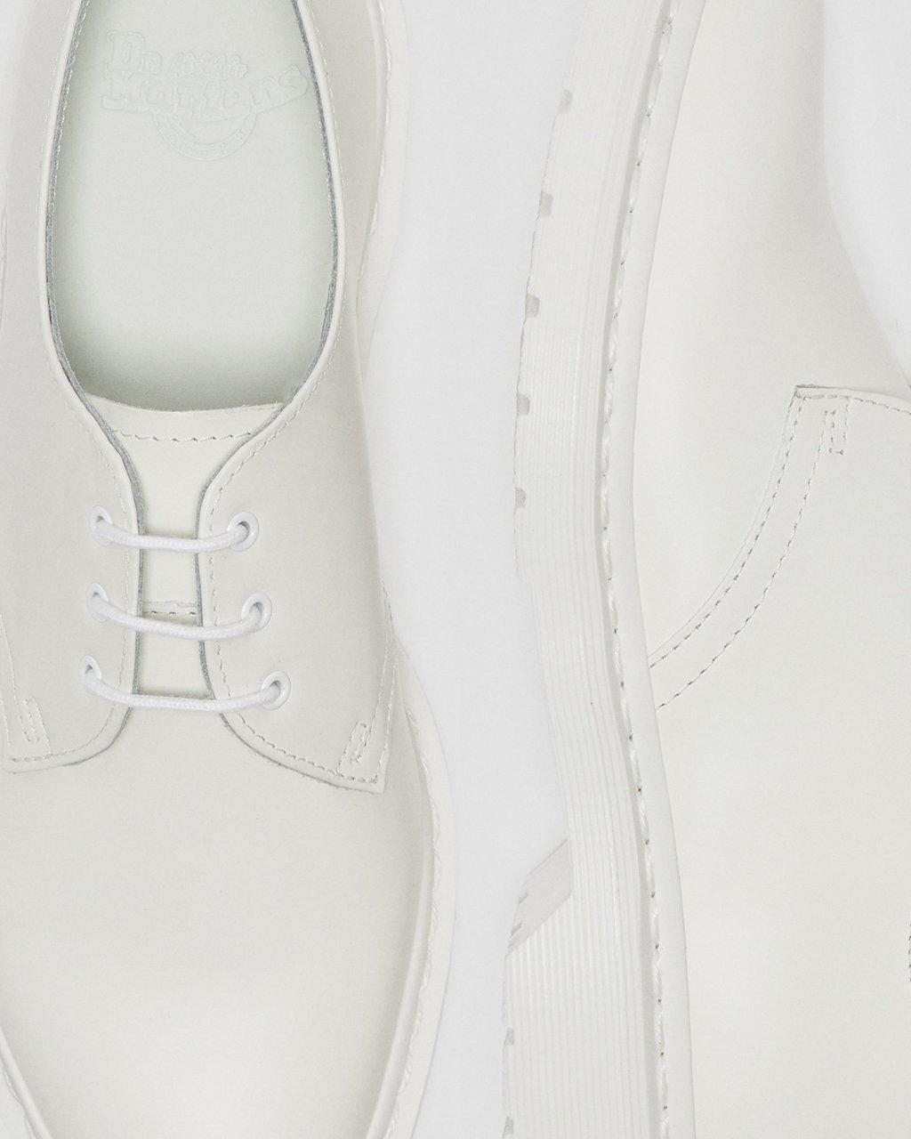 Zapatos Oxford Dr Martens 1461 Mono Smooth Leather Hombre Blancas | 16354130