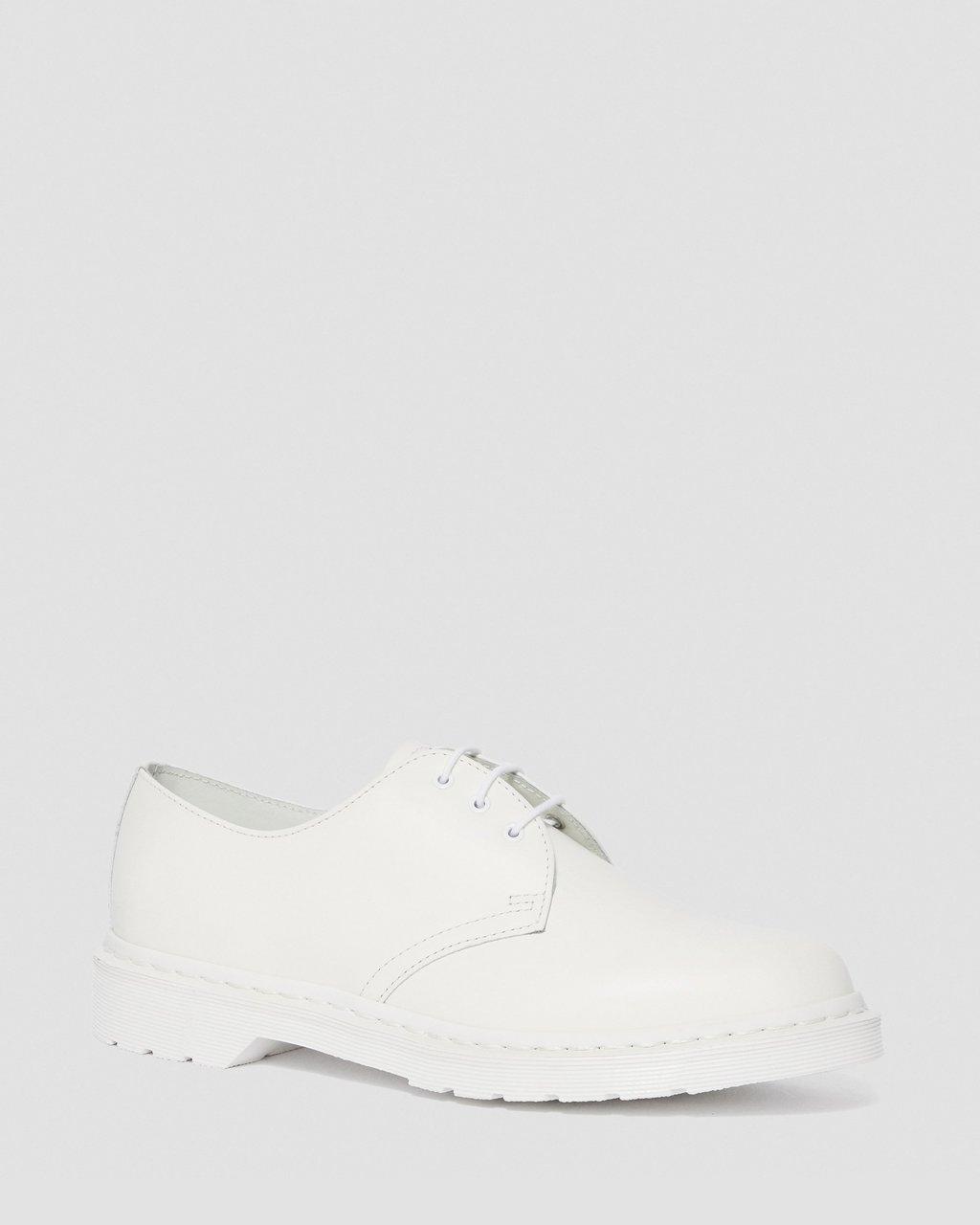 Zapatos Oxford Dr Martens 1461 Mono Smooth Leather Hombre Blancas | 16354130