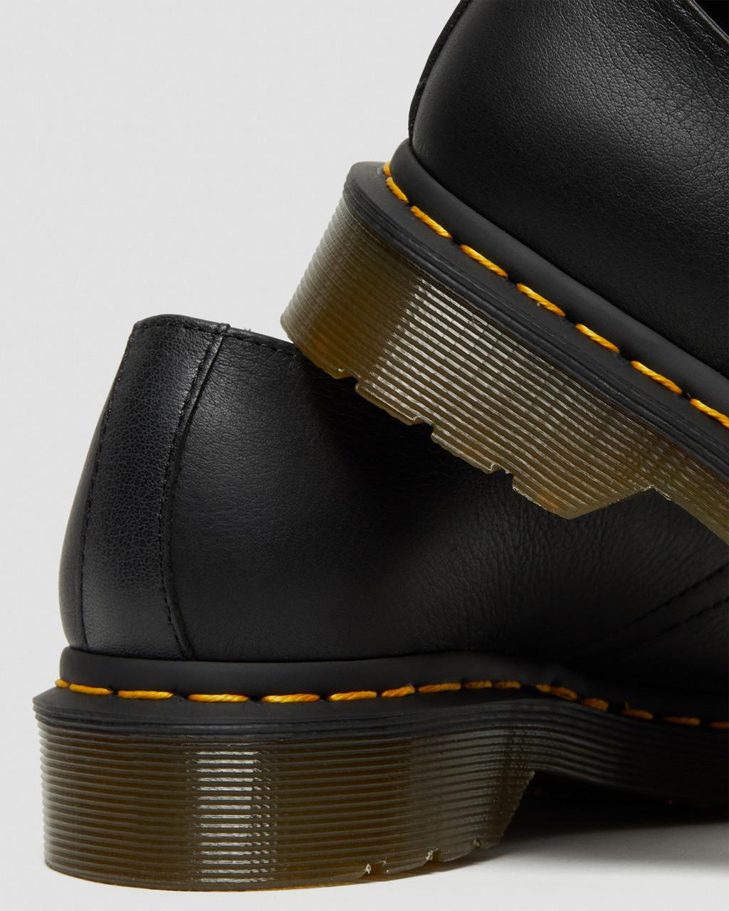 Zapatos Oxford Dr Martens 1461 Virginia Leather Mujer Negras | 46430065