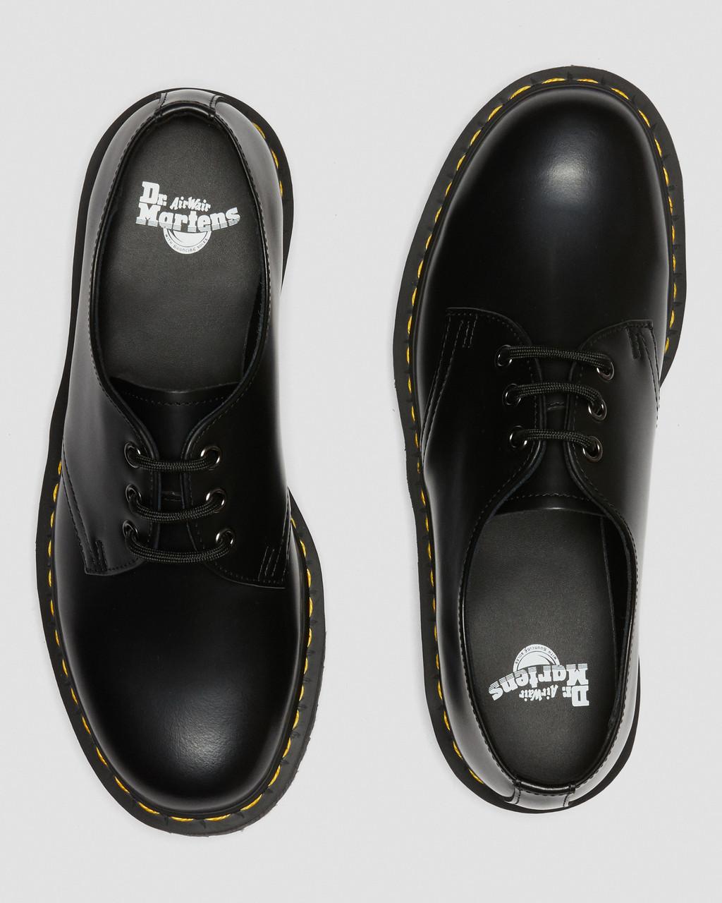 Zapatos Plataforma Dr Martens 1461 Smooth Leather Hombre Negras | 97818429