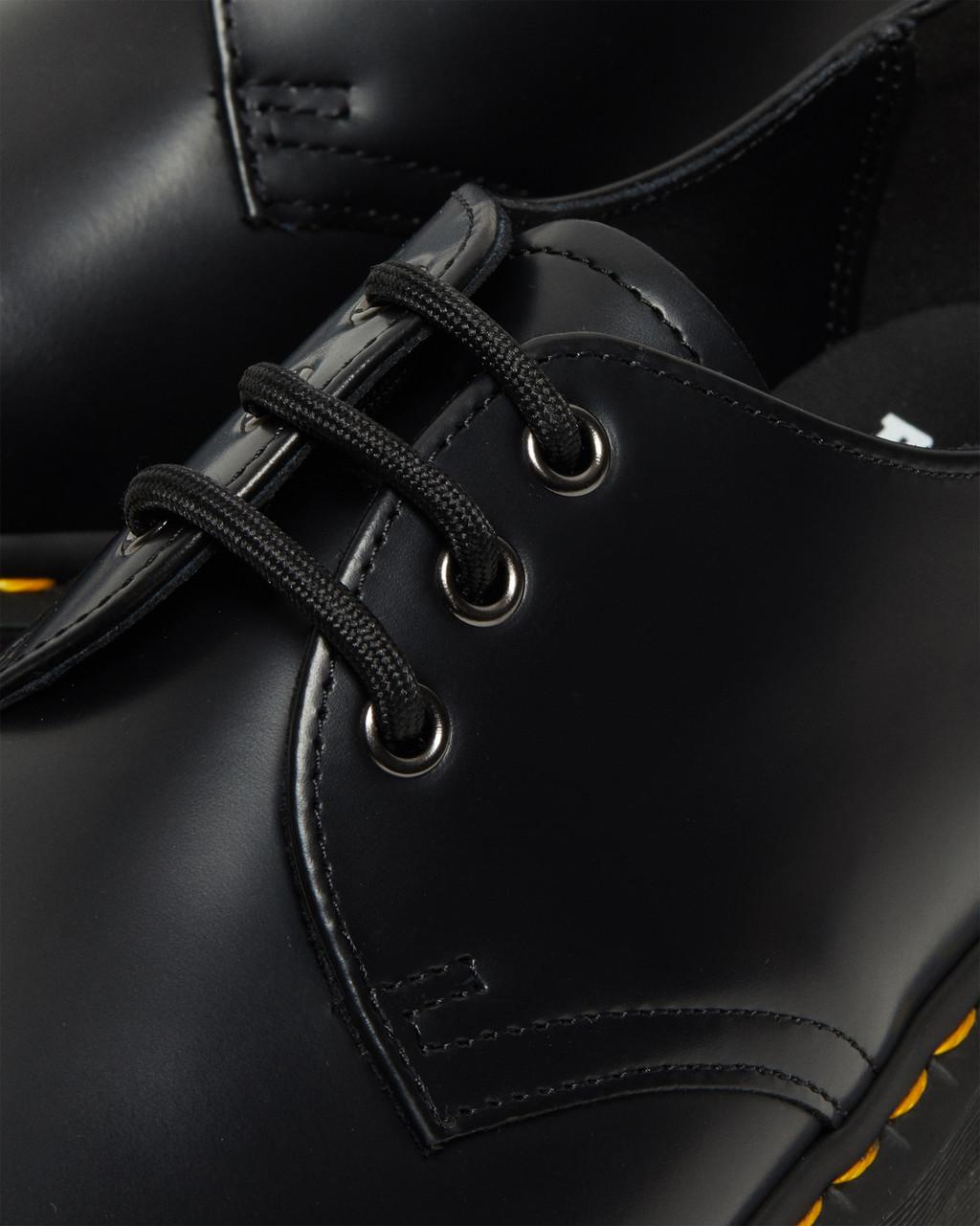 Zapatos Plataforma Dr Martens 1461 Smooth Leather Mujer Negras | 34280157